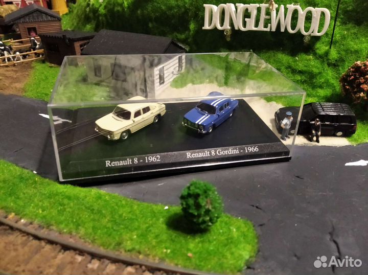 Железная дорога 1/87 две модели renault