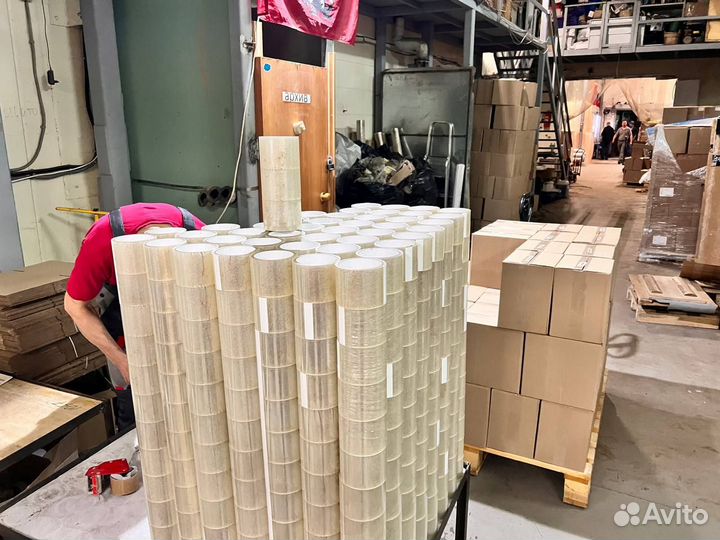 Скотч прозрачный 72x60 метров