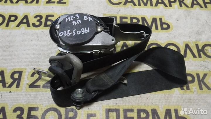 Ремень безопасности с пиропатроном Mazda Mazda 3