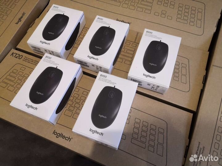 Новая клавиатура+мышь Logitech