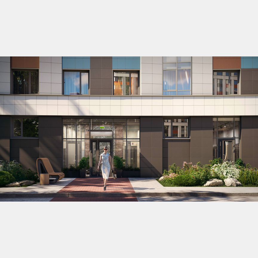 1-к. квартира, 39,6 м², 7/18 эт.