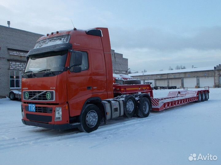 Услуги трала/Перевозка тралом негабаритный груз