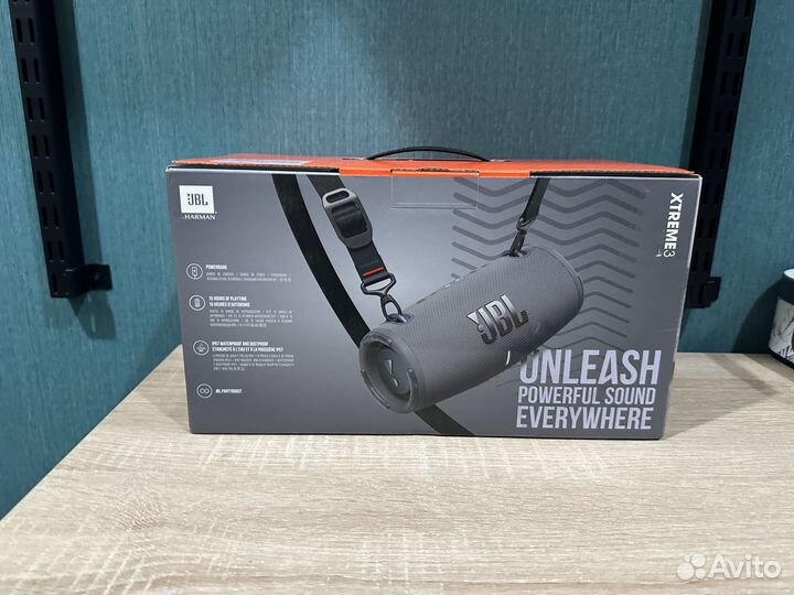 Колонка JBL Xtreme 3 Серая Новая Оригинал. Чек