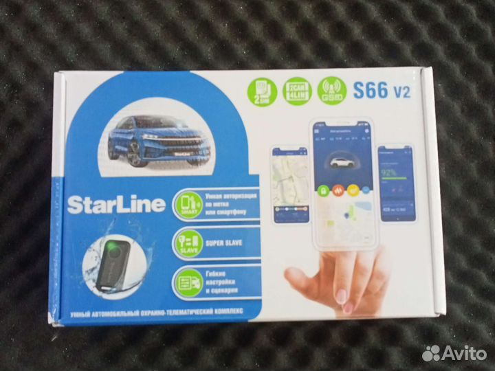 Продам автосигнализацию StarLine S66v2gsm