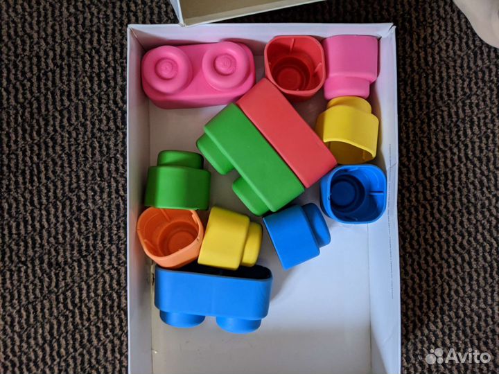 Мягкий конструктор клементони