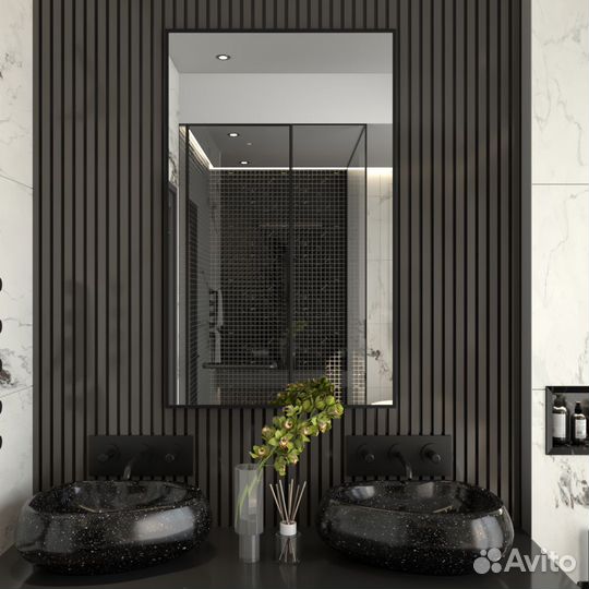 Зеркало 113х70 интерьерное в раме