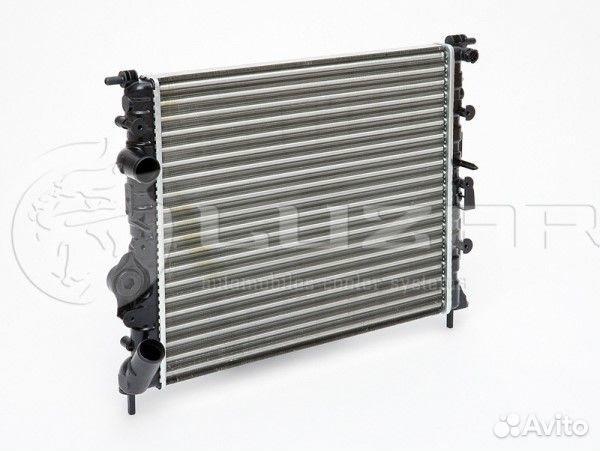 Радиатор основ. алюм. Renault Logan (04-) 1.4/1.6