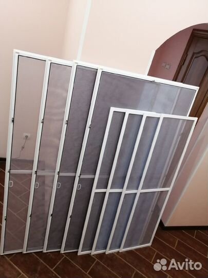 Москитные сетки (белый, серый, коричневый)