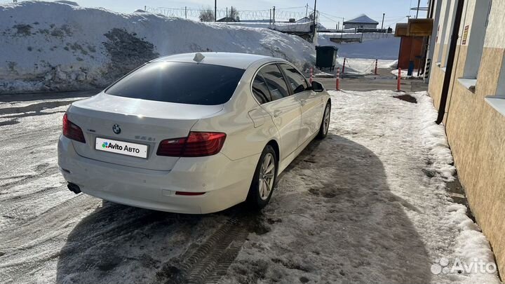 BMW 5 серия 2.0 AT, 2013, 230 000 км