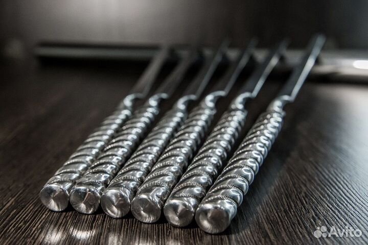 Шампур стальной полированный - Chromium Steel 50 с