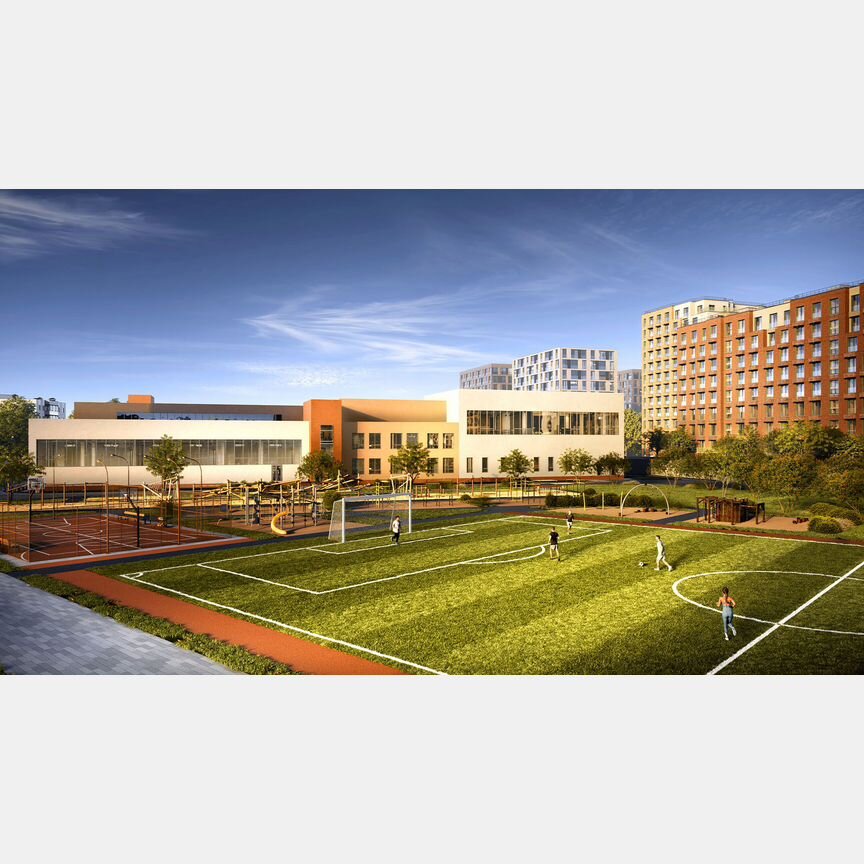 3-к. квартира, 57,5 м², 2/12 эт.