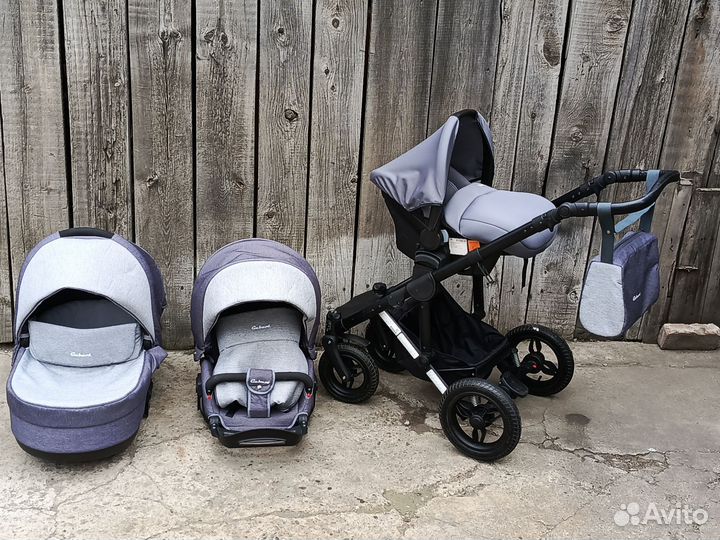 Коляска 3 в 1 (состояние новой )
