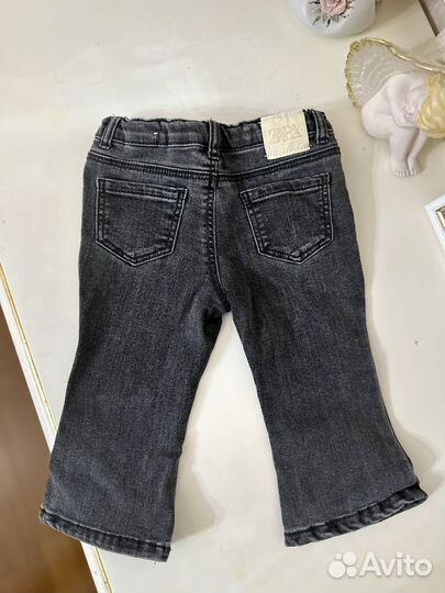 Джинсы для девочки zara 86