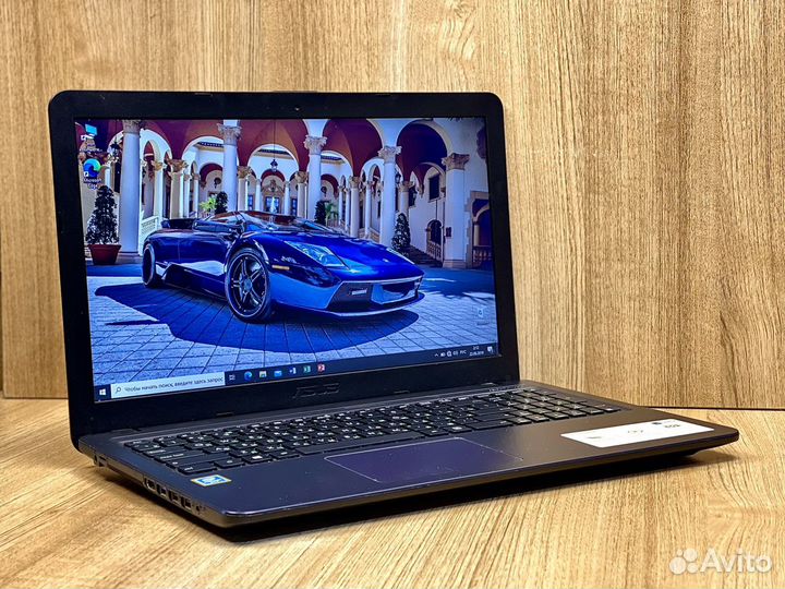 Ноутбук Asus / intel / для учебы / интернета / игр