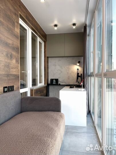 Отделка балконов и лоджий под ключ