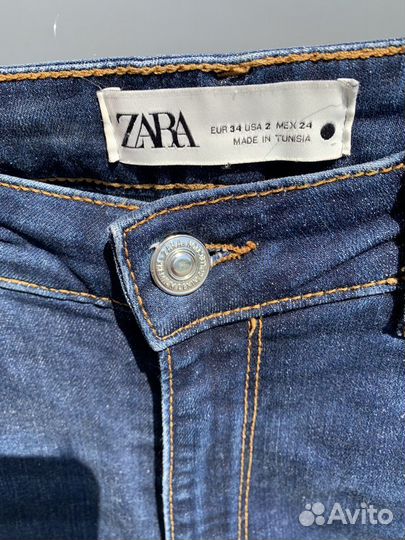 Джинсы клеш zara