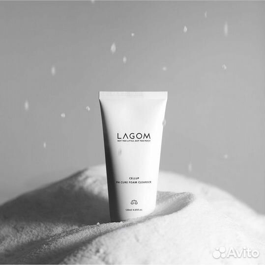 Нежная пенка с гималайской солью Lagom