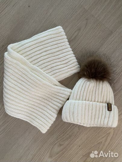 Шапка и снуд женские новые