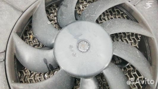 Вентилятор радиатора nissan qashqai J10 +2 (5UK10K