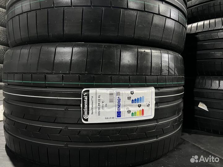 Continental ContiSportContact 6 295/35 R23 и 335/30 R23 112Y