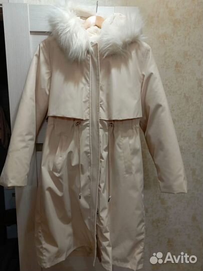 Пуховик зимний женский 48 50 новый