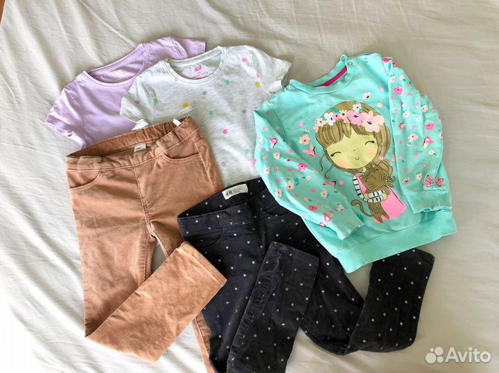 Вещи пакетом на девочку