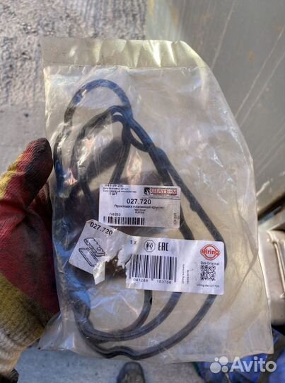 Прокладка клапанной крышки elring 027720