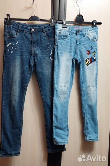 Джинсы утепленные для девочки Acoola 134- 140