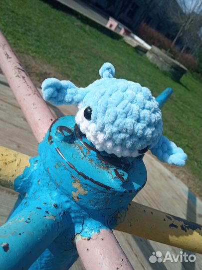 Мягкая игрушка кит