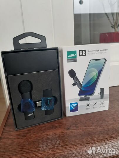 Беспроводной микрофон петличный JBH K8 Type-C