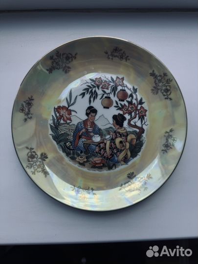 Винтажная тарелка 