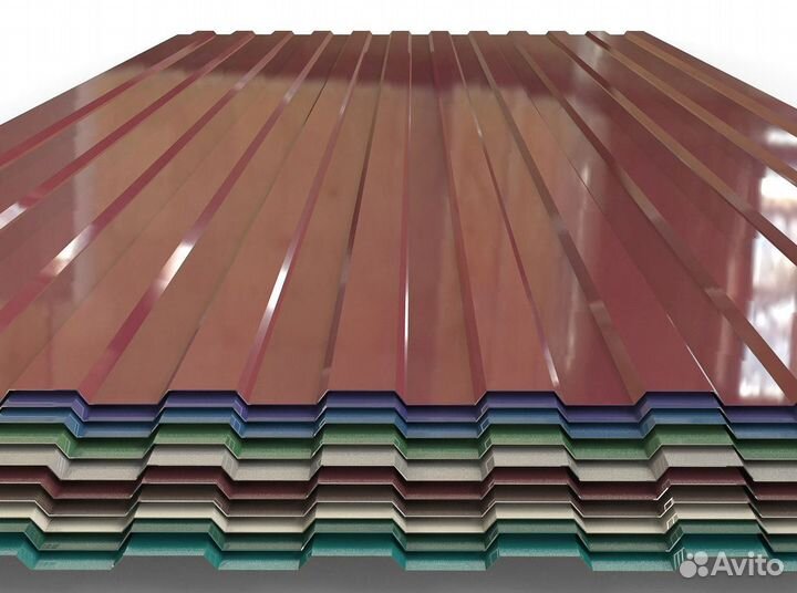 Профилированный лист мп-20 0,5x1150х2000 цветной