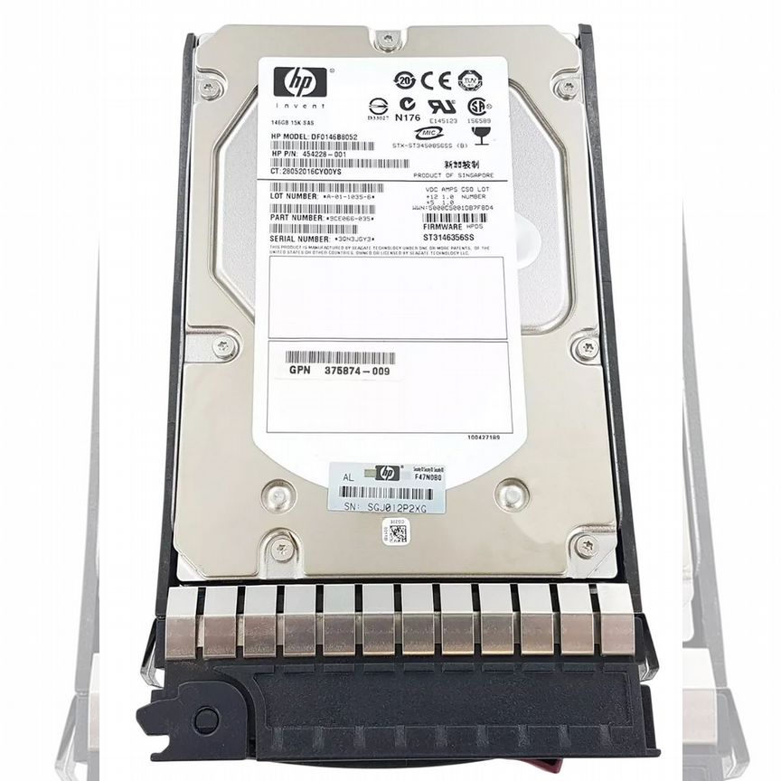 [DF0146B8052] Жесткий Диск Hp 146gb Sas 3.5 Df0146b8052