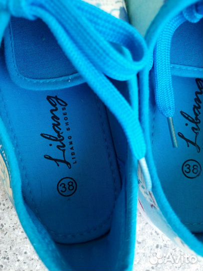 Кеды новые 38
