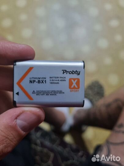 Аккумулятор на Sony NP-BX1 Probty 1800mAh