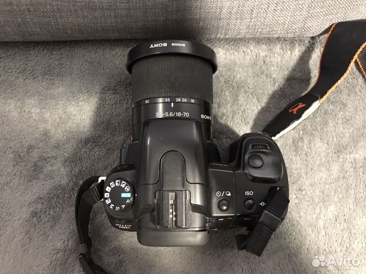 Зеркальный фотоаппарат sony a200