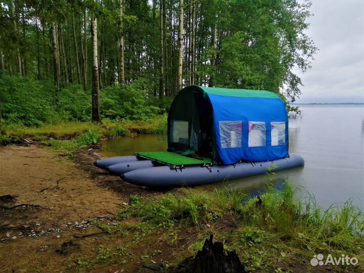 Тримаран, катамаран, плот, хаусбот