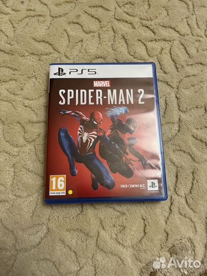 Человек паук 2 ps5 диск