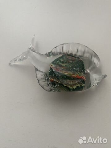 Рыбка из стекла мурано