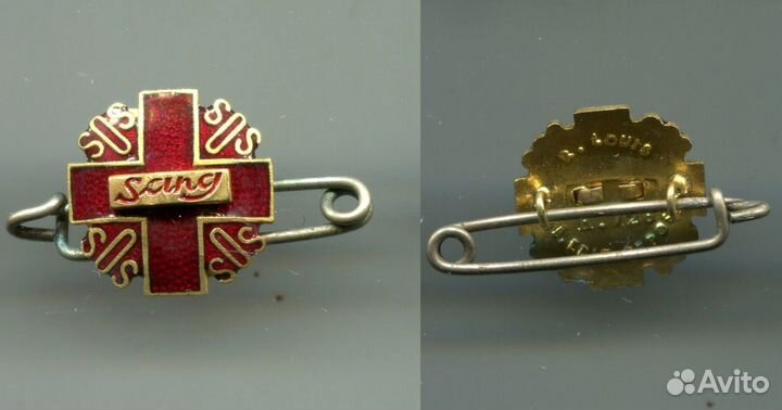 Редкие знаки Донора 50-60 годы Франция в пакетах