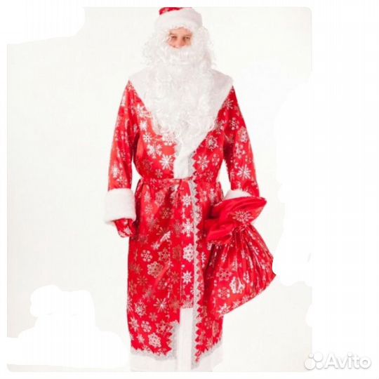 Костюм деда мороза новый