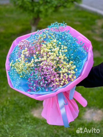 Букет из гипсофилы