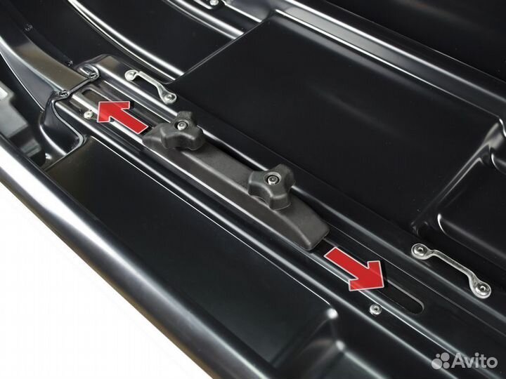 Автобокс Broomer Venture L Серый (430 л.)