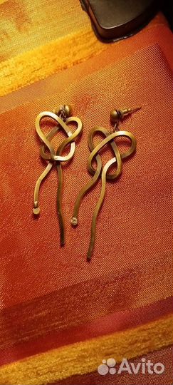 Серьги винтаж