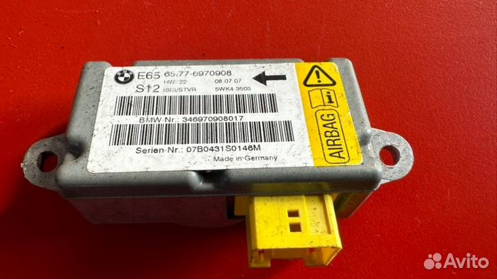 Датчик удара Bmw 7 Серия E65 E66 4.8 AT 2008
