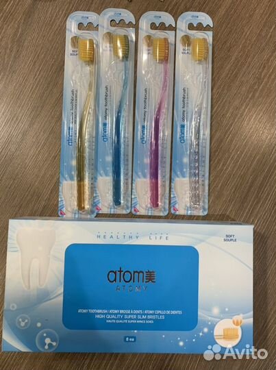 Зубная щетка с ионами золота Атоми Корея