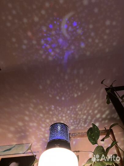 Ночник звездное небо космонавт космос