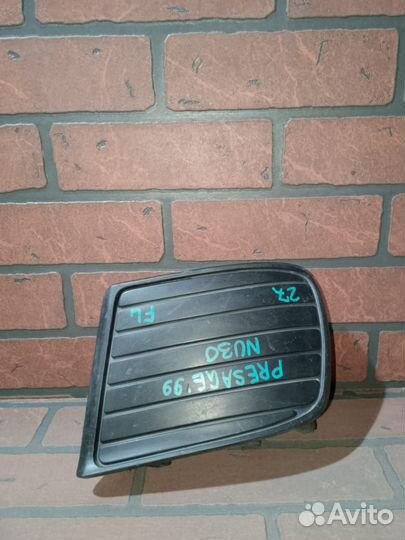 Заглушка бампера nissan presage NU30 KA24DE FR/LH