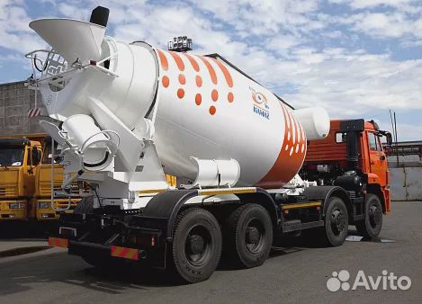 Автобетоносмеситель КамАЗ 58140W (ABS-10K), 2023