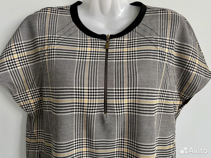 Платье женское zara l в клетку